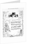 Dear Tom, This Brown Jug that now foams with mild ale..., song sheet from How's illustrated Book of British song by English School