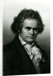 Portrait of Beethoven by Carl Jager