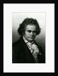 Portrait of Beethoven by Carl Jager