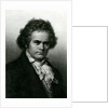 Portrait of Beethoven by Carl Jager