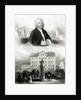 Portrait of Johann Sebastian Bach and Monument, 1850 by Albert Henry Payne