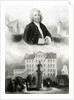 Portrait of Johann Sebastian Bach and Monument, 1850 by Albert Henry Payne