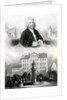 Portrait of Johann Sebastian Bach and Monument, 1850 by Albert Henry Payne