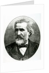 Portrait of Giuseppe Verdi by Anonymous Anonymous