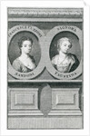 Double portrait of Francesca Cuzzoni and Faustina Bordoni by Enoch Seeman