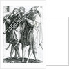 The Brass Players from the series 'The Great Wedding Dances' 1538 by Heinrich Aldegrever