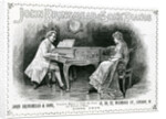 Advertisement, John Brinsmead and Sons Pianos by English School