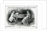 Advertisement, John Brinsmead and Sons Pianos by English School