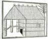 An Indian Habitation from 'la Historia general de las Indias' 1547 by Christopher Columbus