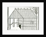 An Indian Habitation from 'la Historia general de las Indias' 1547 by Christopher Columbus