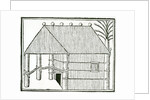 An Indian Habitation from 'la Historia general de las Indias' 1547 by Christopher Columbus