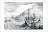 View of Cocos Island and Verraders Island, 1655 by Mattaus the Younger Merian