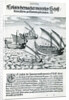 Four Sailing Boats from 'India Orientalis', 1598 by Theodor de Bry