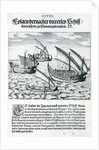 Four Sailing Boats from 'India Orientalis', 1598 by Theodor de Bry