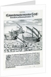 Four Sailing Boats from 'India Orientalis', 1598 by Theodor de Bry