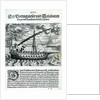 Ship from 'India Orientalis', 1598 by Theodor de Bry