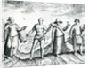 Two men and Two women from 'India Orientalis', 1598 by Theodor de Bry