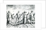 Two men and Two women from 'India Orientalis', 1598 by Theodor de Bry