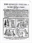 The Quakers Dream or The Devil's Pilgrimage in England, pub. in 1655 by English School