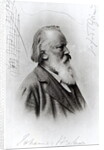 Johannes Brahms by German School