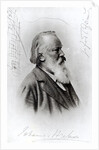 Johannes Brahms by German School