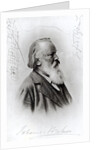 Johannes Brahms by German School