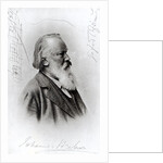 Johannes Brahms by German School