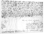 Signature of William Shakespeare, 1616 by English School