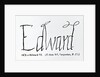 Reproduction of the signature of Edward VI by Anonymous
