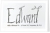 Reproduction of the signature of Edward VI by Anonymous