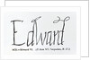 Reproduction of the signature of Edward VI by Anonymous