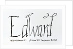 Reproduction of the signature of Edward VI by Anonymous