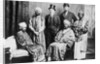 The Emperor of Abyssinia and his Court by English Photographer