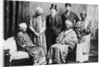 The Emperor of Abyssinia and his Court by English Photographer