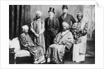 The Emperor of Abyssinia and his Court by English Photographer