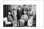 The Emperor of Abyssinia and his Court by English Photographer