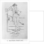 Portrait of Benjamin Disraeli Author of 'Vivian Grey', 1833 by Daniel Maclise (after)