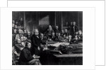 The House of Commons in 1860: Lord Palmerston Addressing the House during the Debate on the Treaty with France by John Phillip