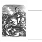 Death of the Rohilla Chief in 1774 by English School