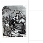 Warren Hastings in India in 1784 by English School