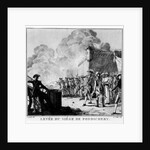 The Raising of the Siege of Pondicherry, 1789 by Antoine Louis Francois Sergent-Marceau (after)