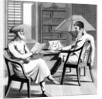 An European Gentleman with his Moonshee, or Native Professor of Languages by Charles D'Oyly