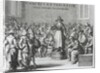Male and Female Quakers at their Assembly by French School