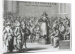 Male and Female Quakers at their Assembly by French School