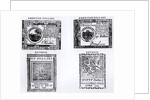 Notes of Currency issued by the Continental Congress during the American Revolution, 1776-9 by American School