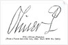 Signature of Oliver Cromwell Lord Protector by English School