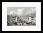 Waterloo Place and part of Regent Street, pub.1828 by Thomas Hosmer Shepherd