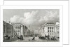Waterloo Place and part of Regent Street, pub.1828 by Thomas Hosmer Shepherd