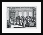 Jewish Divorce scene by German School