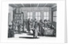 Jewish Divorce scene by German School
